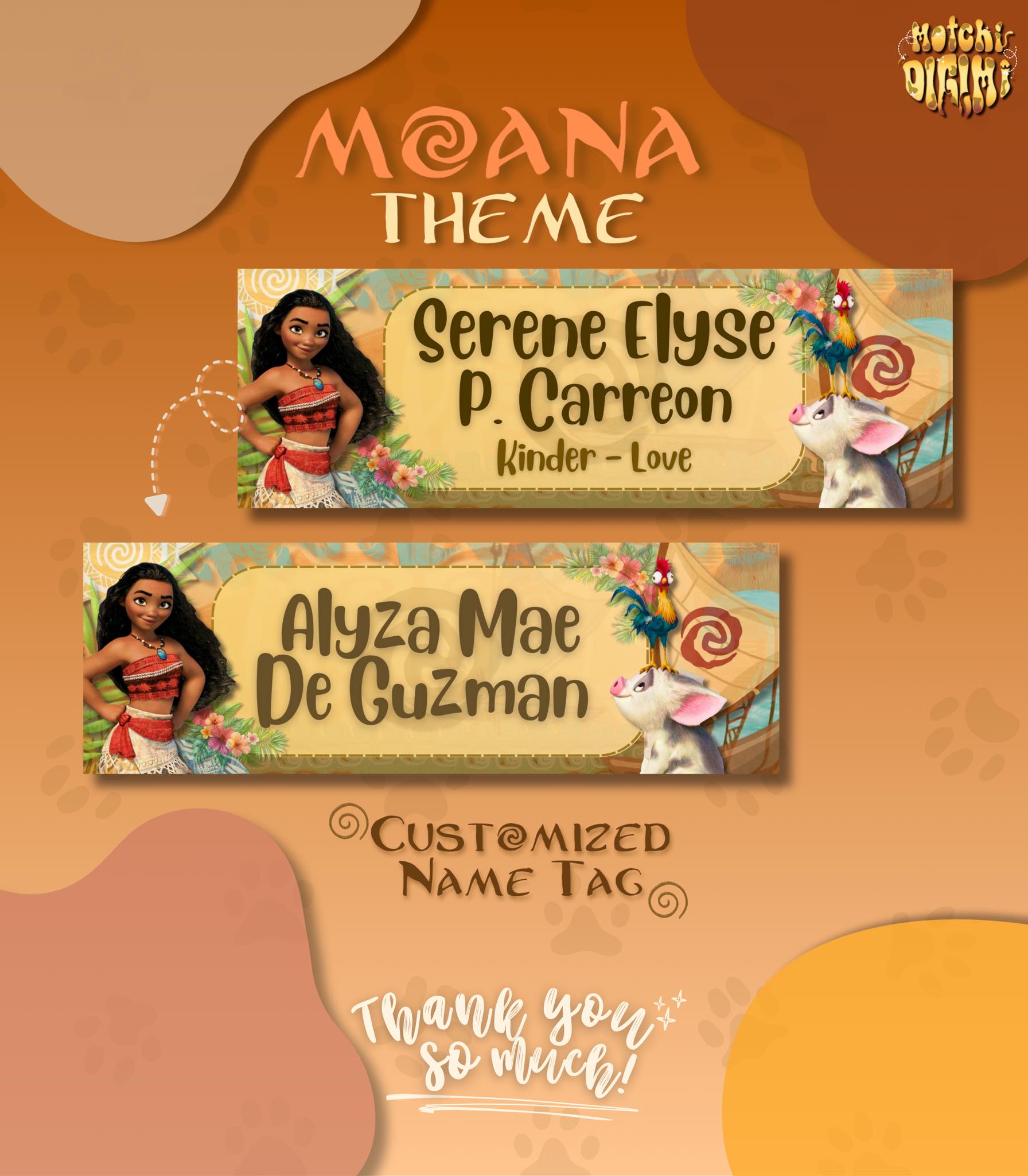 Customed Name Tag